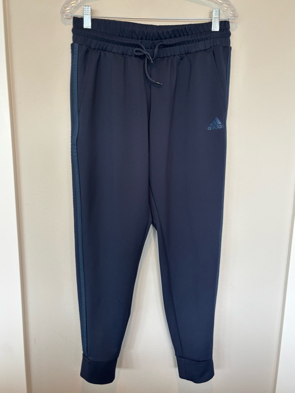 Adidas Women’s  Dark Blue Drawstring Joggers 120
